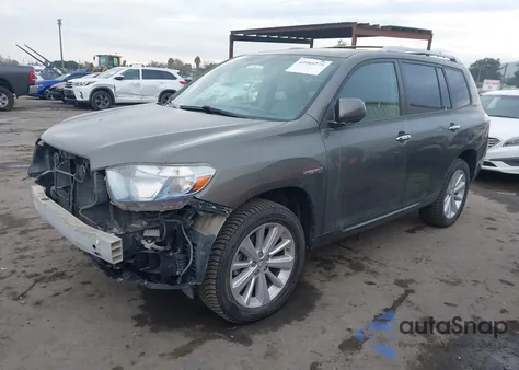 2010 Toyota Highlander Hybrid Limited V6 из США, поврежденный, VIN JTEJW3EH8A2043943